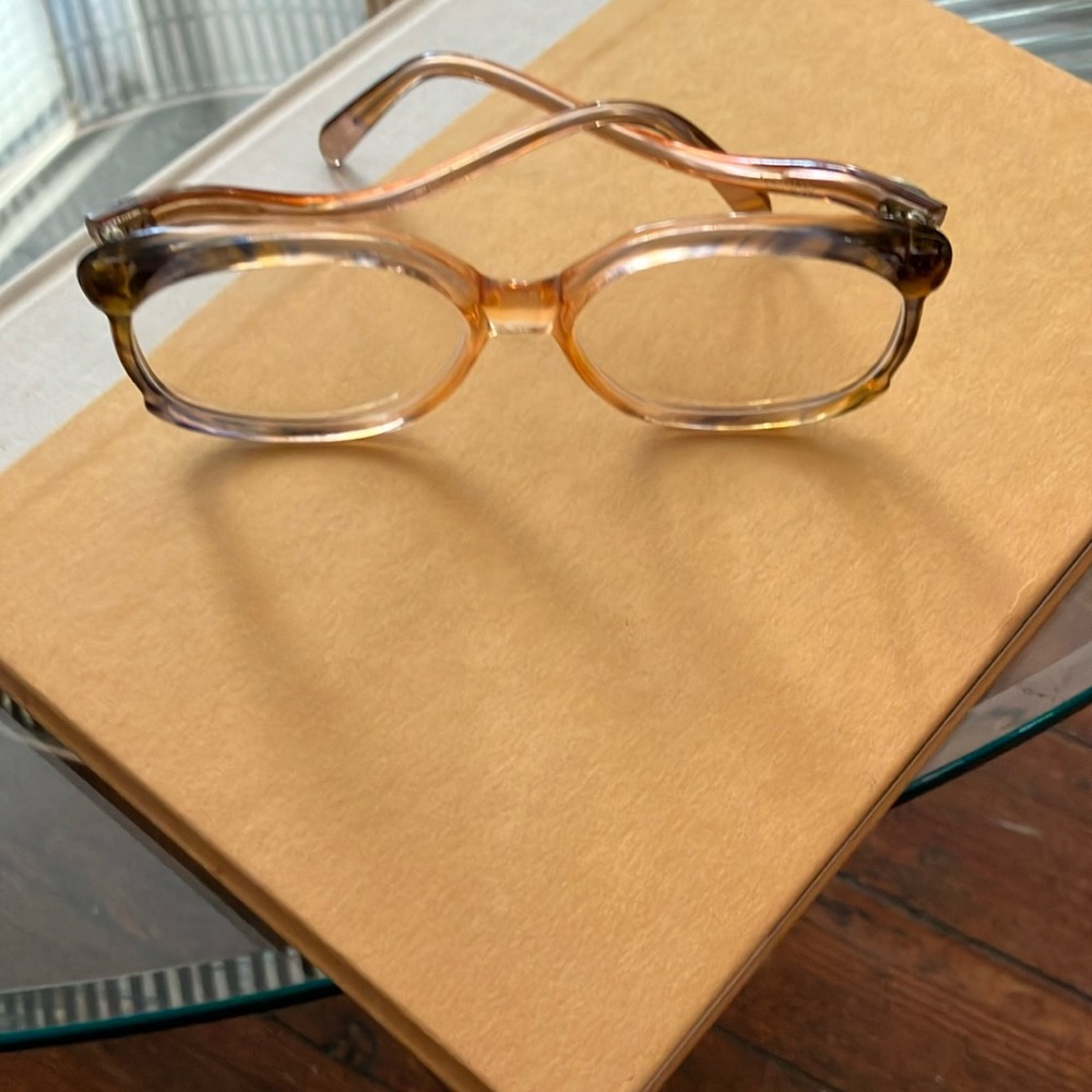Vintage 70s 80s DVF Gradient Brown Glasses eyeglasses frames - Picture 9 of 16